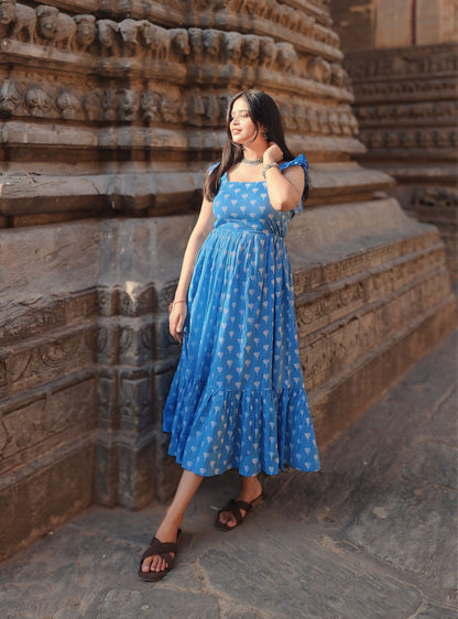 Flared Midi dress
