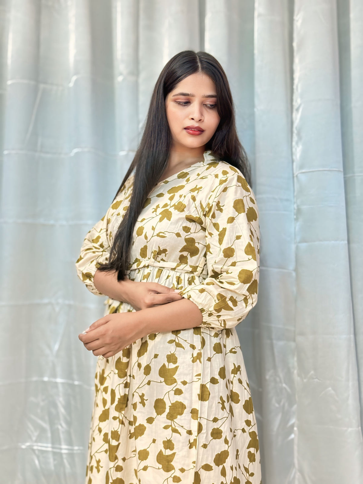 Tiered Fid & Midi Dress
