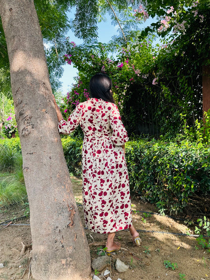 Tiered Fid & Midi Dress